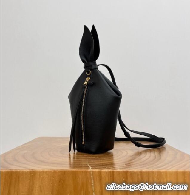 Buy Promotional Loewe Scarf Backpack in Smooth Calfskin 81036 Black 2026 Top