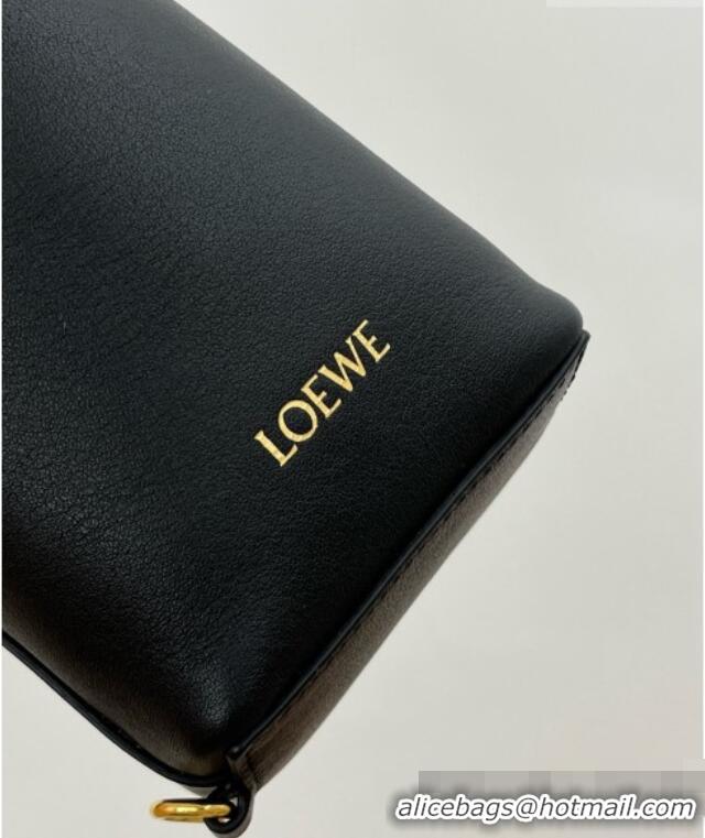 Buy Promotional Loewe Scarf Backpack in Smooth Calfskin 81036 Black 2026 Top