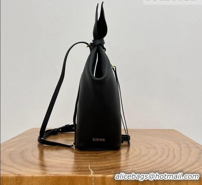 Buy Promotional Loewe Scarf Backpack in Smooth Calfskin 81036 Black 2026 Top