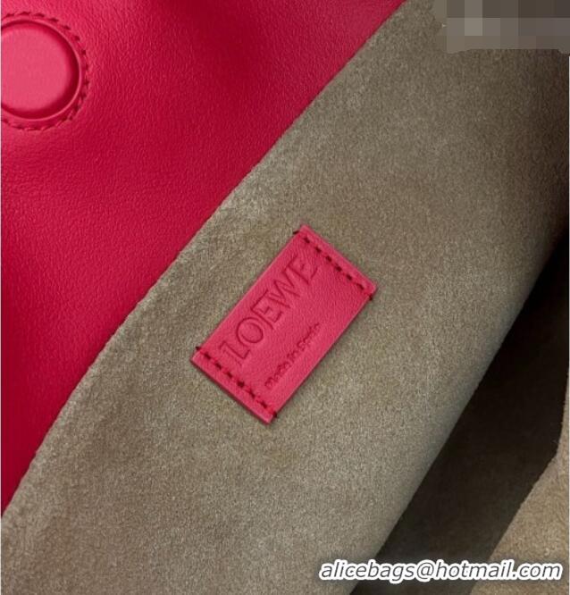 Best Design Loewe Medium Coil Flamenco Clutch in Nappa Calfskin 81047 Red 2026 Top