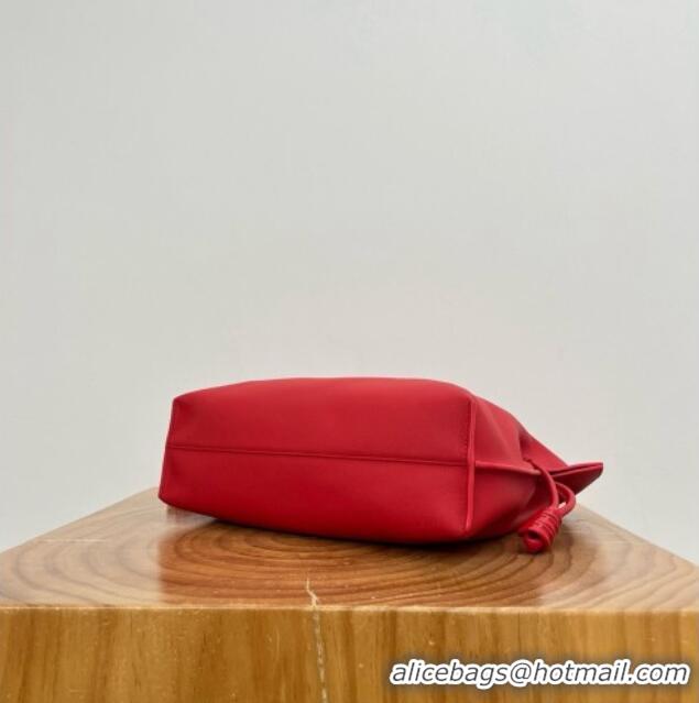 Best Design Loewe Medium Coil Flamenco Clutch in Nappa Calfskin 81047 Red 2026 Top