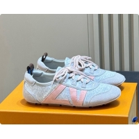 Good Quality Louis Vuitton LV Sneakerina in Fabric & Leather Grey/Pink 0728109 2026