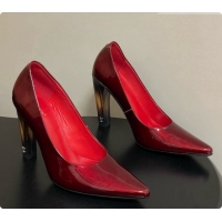 Best Price Louis Vuitton Patent Calfskin Pumps 10.5cm Heel LV072913 Red 2026
