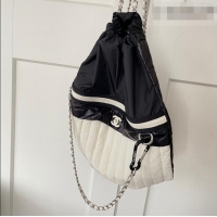 Best Product Chanel Vintage Backpack CH082533 White/Black 2026