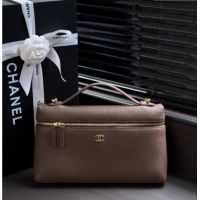 Modern Classic Chanel Classic Vanity Bag in Grained Calfskin AS6473 Grey 2026