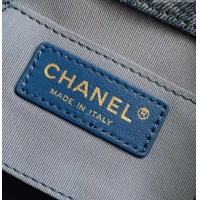Unique Discount Chanel Denim Small Backpack AS2908 Blue 2026