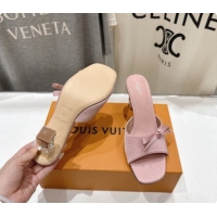 Unique Style Louis Vuitton LV Cube Mule in Pink Satin Pre-Fall 6073039 2026