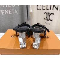 Duplicate Louis Vuitton LV Cube Mule in Black Satin Pre-Fall 6073041 2026