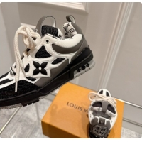 Best Grade Louis Vuitton LV Skate Sneaker in Beige Mix of Materials LV073051 Black/White 2026