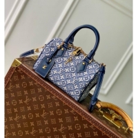 Super Quality Louis Vuitton Speedy BANDOULIÈRE 20 Bag in Monogram Embleme Bleu M2A187 2026