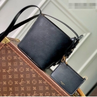 Best Price Louis Vuitton All In BB Bag in Boldly Black Calfskin Leather M3A156 2026