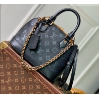 Good Product Louis Vuitton Alma BB Bag in Boldly Black Calfskin Leather M3A843 2026