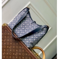 Good Looking Louis Vuitton CARRYALL PM Bag in Monogram Emblème Fabric M2A184 Blue 2026