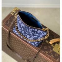 New Fashion Louis Vuitton Multipass Mini Bag in Blue Canvas Trim M3A389 2026
