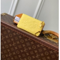 Good Looking Louis Vuitton Key Pouch S in Cowhide Leather M29816 Yellow 2026