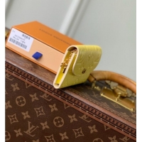 Grade Design Louis Vuitton Rosalie Coin Purse in Cowhide Leather M29805 Yellow 2026