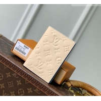 Good Product Louis Vuitton Passport Cover in Cowhide Leather M2A003 Apricot 2026