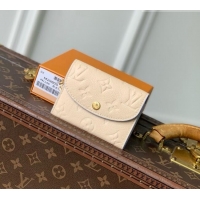 Low Cost Louis Vuitton Rosalie Coin Purse in Cowhide Leather M29805 Apricot 2026