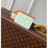 Buy New Cheap Louis Vuitton Romy Card Holder in Cowhide Leather M2A045 Minty Green 2026