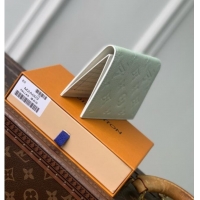 Good Quality Louis Vuitton Passport Cover in Cowhide Leather M2A004 Minty Green 2026