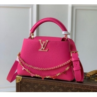 Top Quality Louis Vuitton Capucines BB Bag in Rosy Taurillon leather M29608 2026