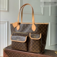 Top Grade Louis Vuitton Nevereverfull Cargo Bag in Monogram Canvas M2A617 Brown 2026