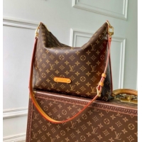Luxurious Louis Vuitton Vagabond Hobo PM Bag in Monogram Canvas M29596 Brown 2026