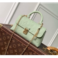 Low Cost Louis Vuitton Nano Madeleine Bag in Minty Green Cowhide Leather M29785 2026
