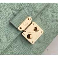 Low Cost Louis Vuitton Nano Madeleine Bag in Minty Green Cowhide Leather M29785 2026