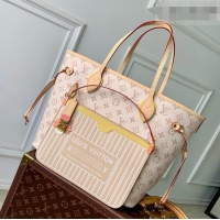 New Fashion Louis Vuitton New Neverfull Inside Out MM Bag in Monogram Dune Canvas M2A095 2026