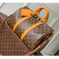 Good Quality Louis Vuitton Keepall Bandoulière 35 Bag in Monogram Archive Canvas M2A210 2026
