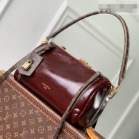 Top Grade Louis Vuitton Express PM Bag in Rouge Cowhide Leather M3A265 Burgundy 2026