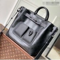 Grade Promotional Louis Vuitton Steamer 30 Bag in Black Monogram Midnight Canvas M2A253 2026
