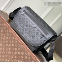 Grade Quality Louis Vuitton Courrier Messenger Bag in Black Monogram Shadow Calfskin Leather M28781 2026