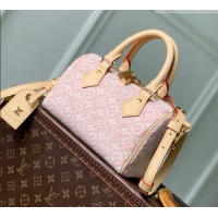Trendy Design Louis Vuitton New Speedy Bandoulière 20 Bag in Monogram Emblème Rose Ruban Jacquard Textile M2A039 2026