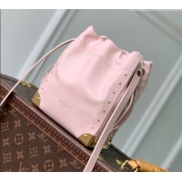 Best Product Louis Vuitton Nano Noe Trunk in Rose Petal Calfskin Leather M2A067 2026