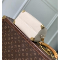 Best Grade Louis Vuitton Speedy Trunk 20 Bag in Calfskin Leather M29876 Off-white 2026