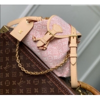 Promotional Louis Vuitton Odyssee PM Bag in Monogram Emblème Rose Ruban Jacquard Textile M29974 2026