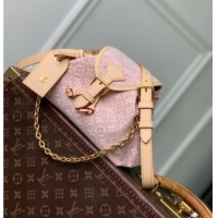 Promotional Louis Vuitton Odyssee PM Bag in Monogram Emblème Rose Ruban Jacquard Textile M29974 2026