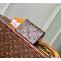 Modern Classic Louis Vuitton Passport Cover in Monogram/Blue Monogram Grid Canvas M29285 2026