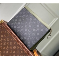 Reasonable Price Louis Vuitton Pochette Voyage in Monogram Eclipse Canvas M28841 Khaki Green/Black 2026