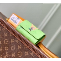 Best Price Louis Vuitton Key Case in Reactive Baseball Monogram Canvas M2A351 Green 2026