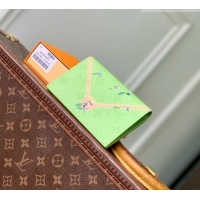 Best Price Louis Vuitton Passport Cover in Reactive Baseball Monogram Canvas M2A347 Green 2026