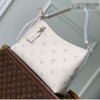 Grade Quality Louis Vuitton Carryall East-West Bag in Link Quartz Embossed Cowhide Leather M2A369 2026