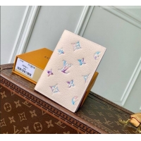 Super Quality Louis Vuitton Passport Cover in Link Quartz Embossed Cowhide Leather M29811 2026