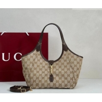 Promotional Gucci Mercato small tote bag in GG Canvas 866646 Beige 2026