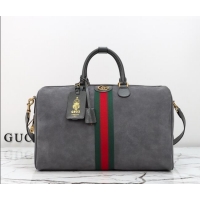 Market Sells Gucci Savoy medium duffle bag in Suede 834460 Grey 2026