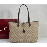 Low Price Gucci Mens Jackie medium tote bag in GG Canvas 867015 Beige 2026