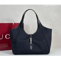 Traditional Specials Gucci Mercato medium tote bag in GG Canvas 866645 Black 2026