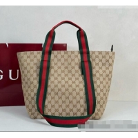 Buy Cheap Gucci GG Canvas Medium Tote Bag 875929 Sand 2026